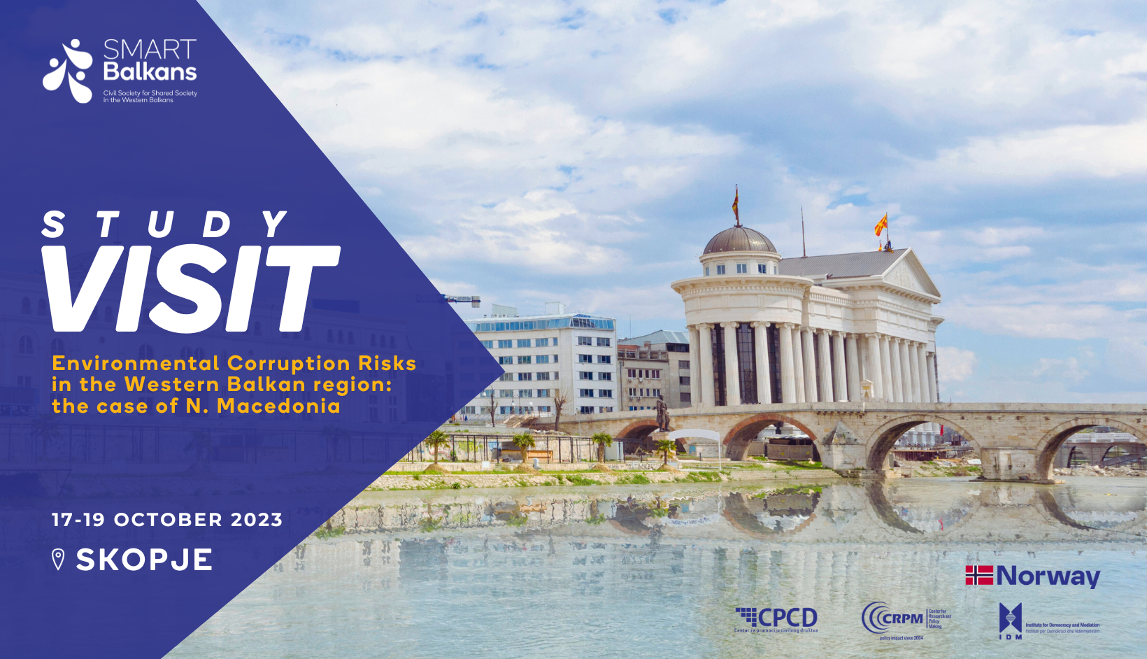 Announcement: SMART Balkans Study Visit | Skopje, Macedonia