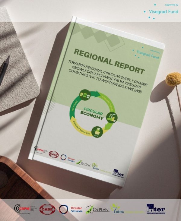 Regional report - Towards regional circular supply chains: Knowledge exchange from Visegrad countries (V4) to Western Balkans (WB)