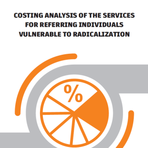 Costing analysis of the services for referring individuals vulnerable to radicalization