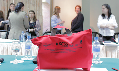 dialogue on gender and security in Ohrid F