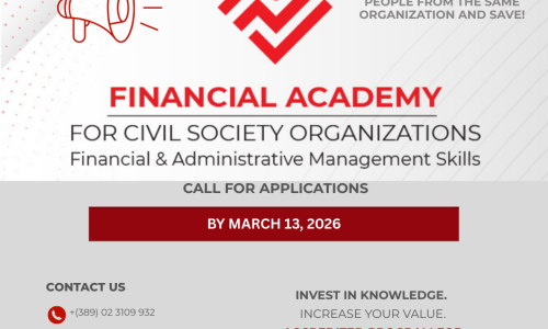 ФИНАНСИСКА АКАДЕМИЈА Повик ENG